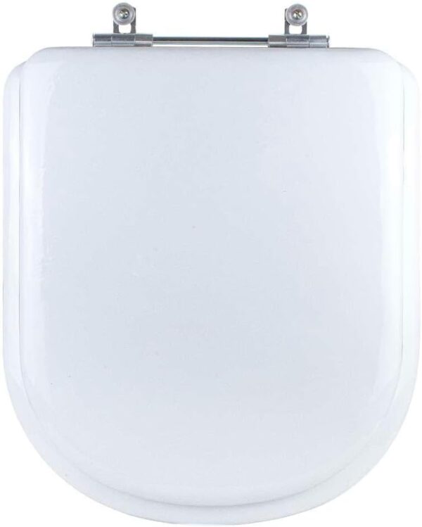 Tampa de Vaso Almofadado Loren Square Branco para louça Lorenzetti