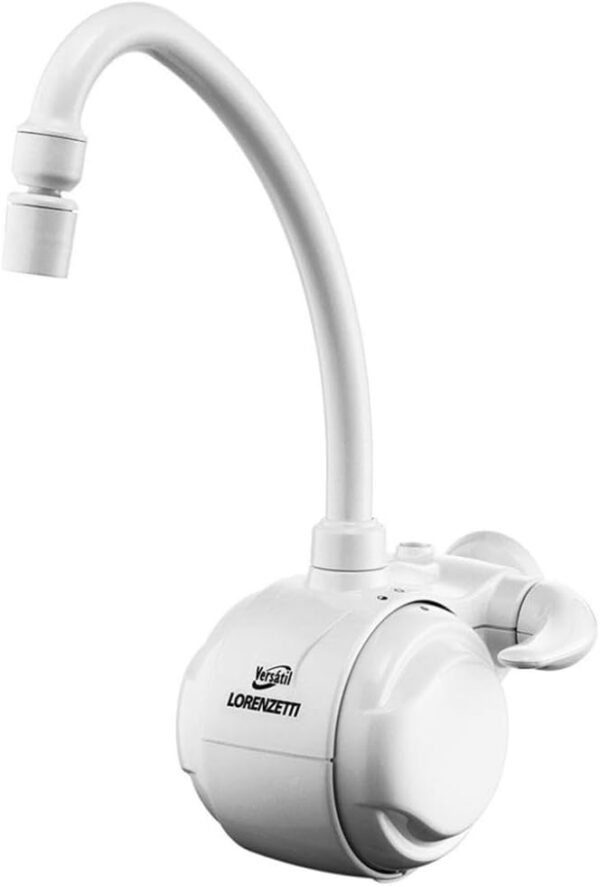 Torneira Elétrica Versátil 127V 4500W, Lorenzetti, 7550022, Branco, Pequeno