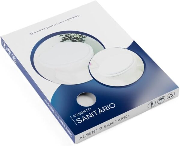 Tampa de Vaso Almofadado Loren Like Branco para louça Lorenzetti - Image 6
