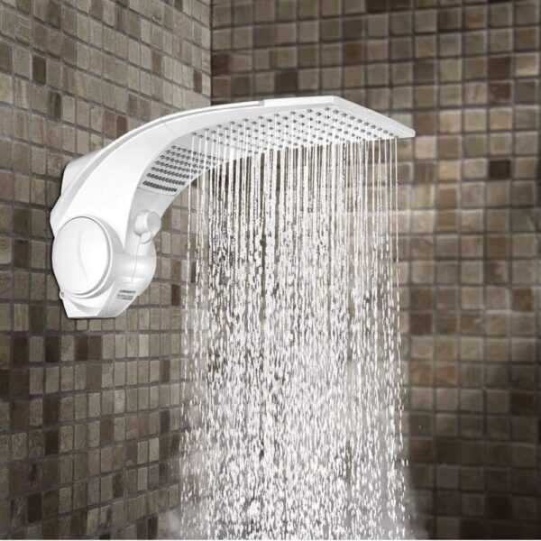 Duo Shower Quadra Multitemperaturas 220V 7500W, Lorenzetti, 7511042, Branco, Pequeno - Image 4
