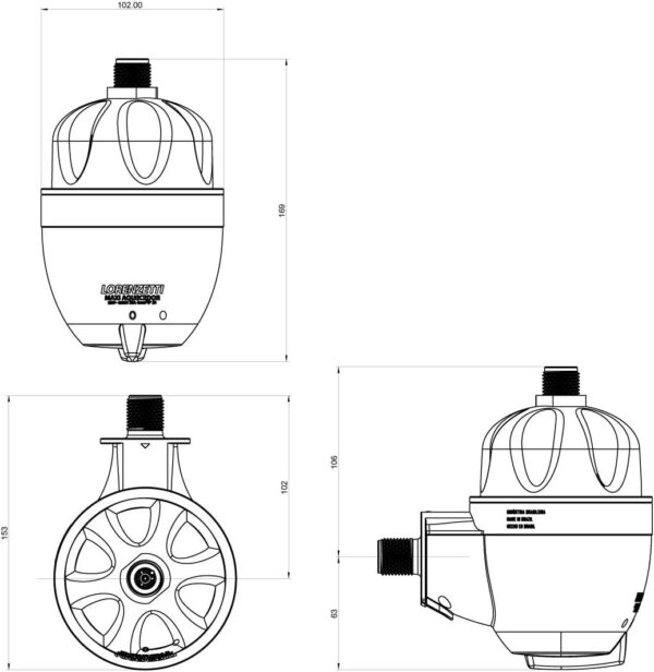 MAXI AQUECEDOR ULTRA 220V 4600W LORENZETTI - Image 3