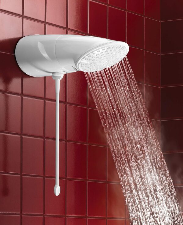 Ducha Top Jet Multitemperaturas 127V 5500W, Lorenzetti, 7541500, Branco, Pequeno - Image 2